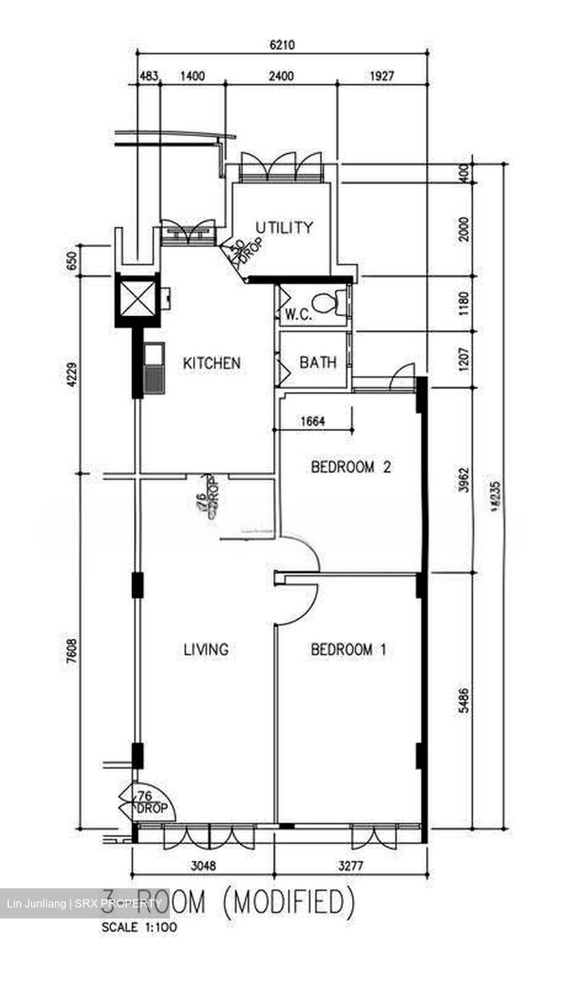 Blk 21 Dover Ville (Queenstown), HDB 3 Rooms #618347661